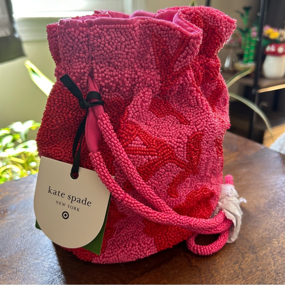Kate Spade Beaded Bucket Bag